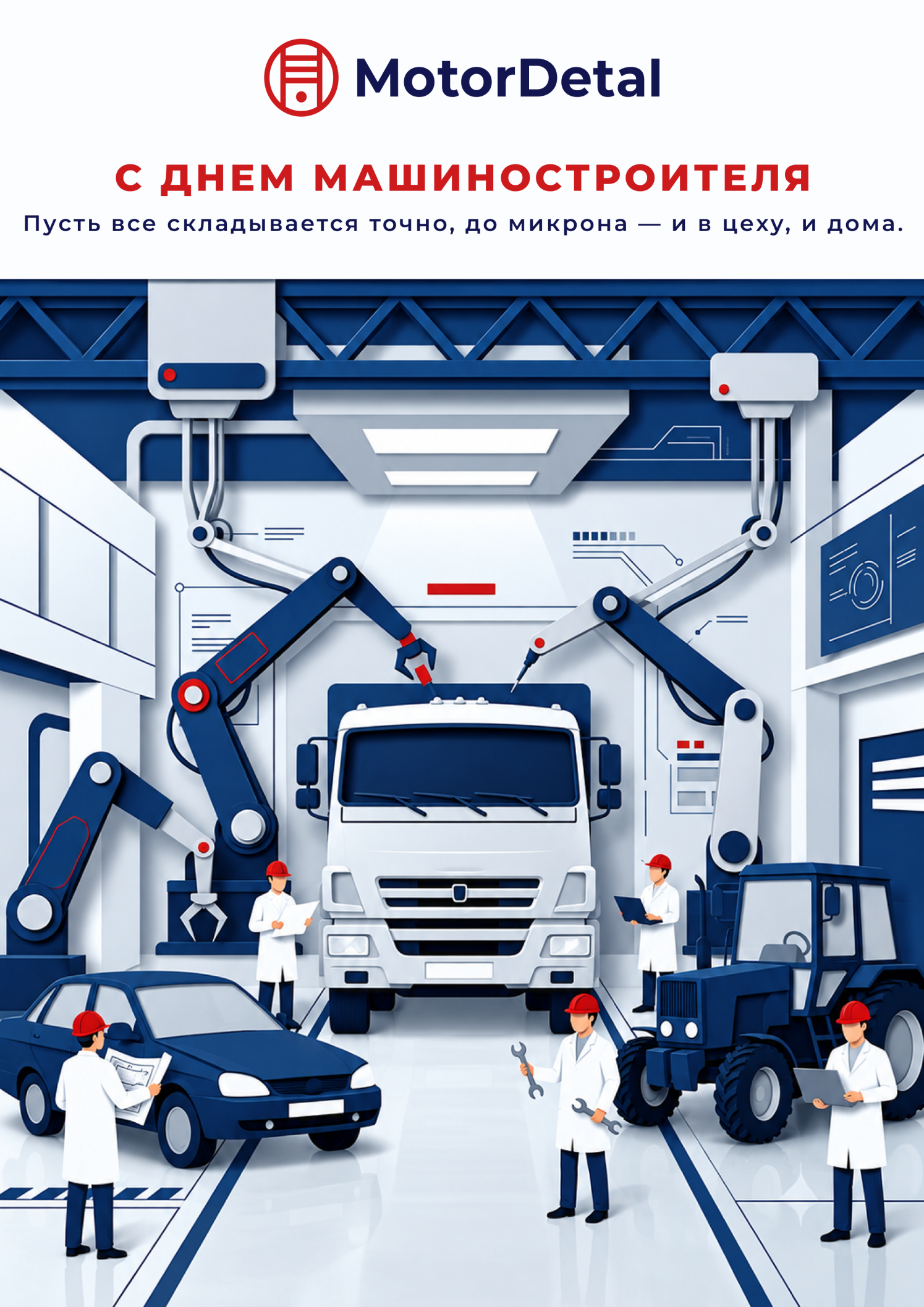 С Днем Машиностроителя от MotorDetal